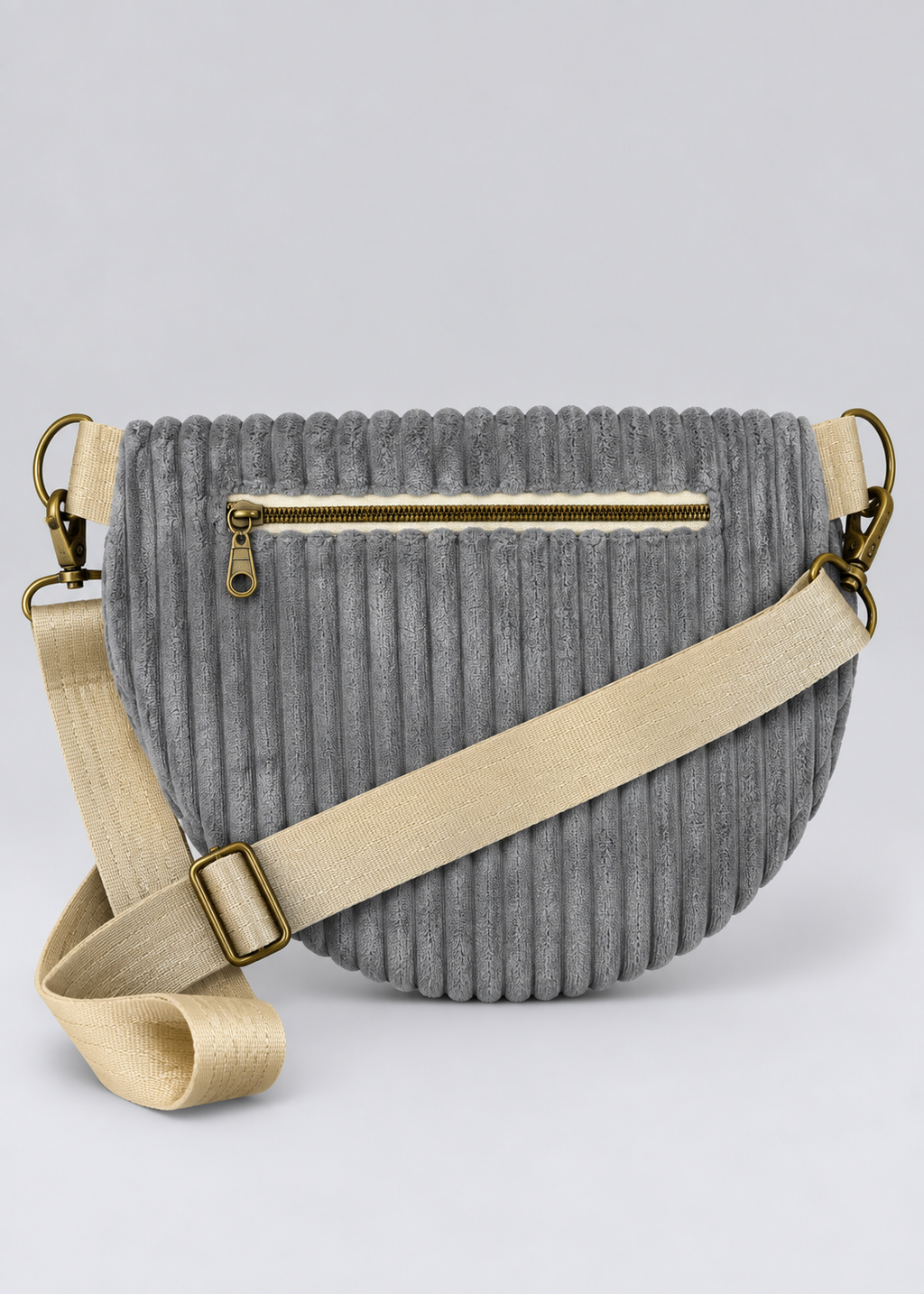 All Day Cord - Silver I Cordtasche