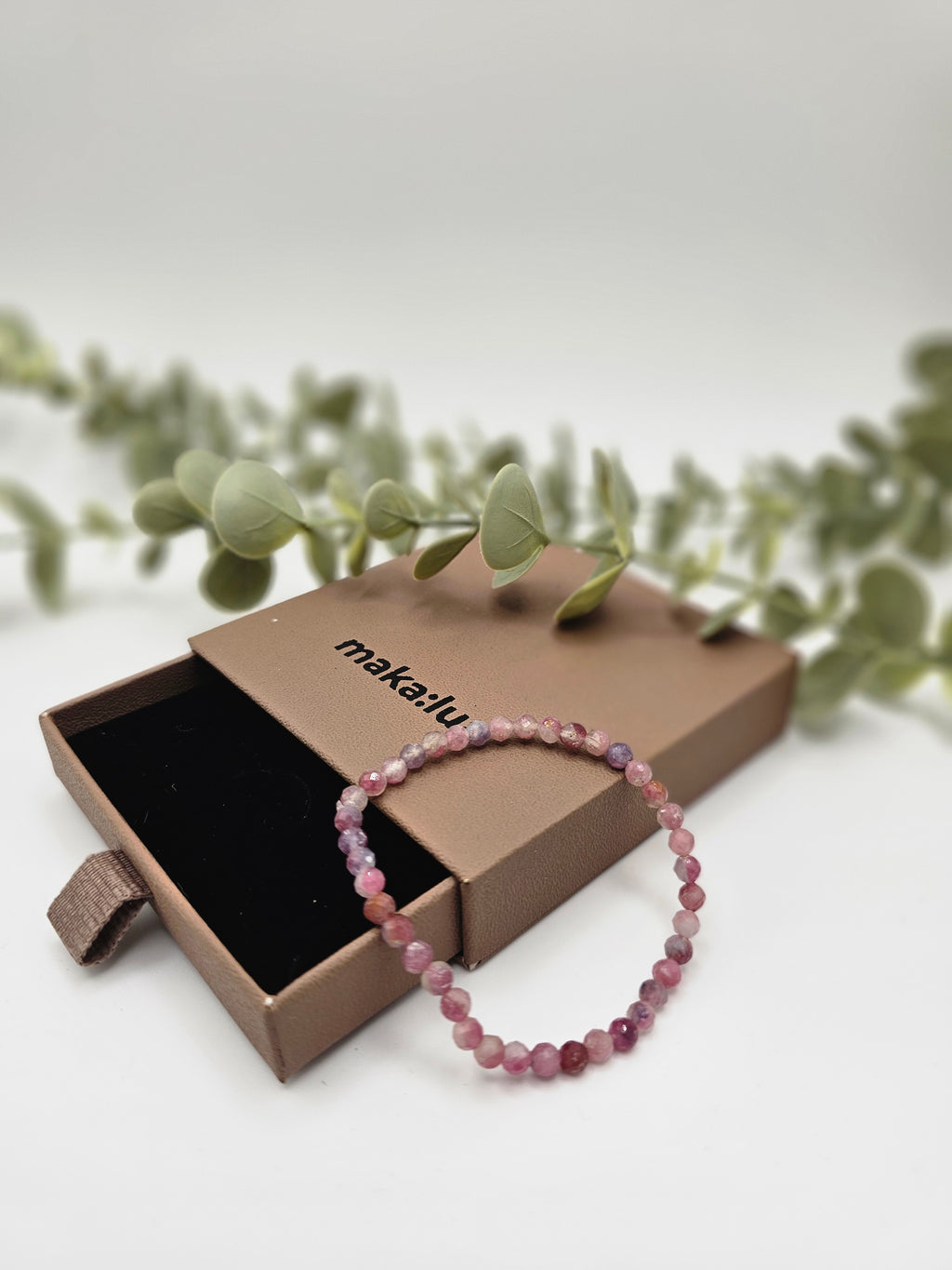 COMPASSION - rosa Turmalin Armband