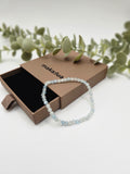 FLOW - Aquamarin Armband