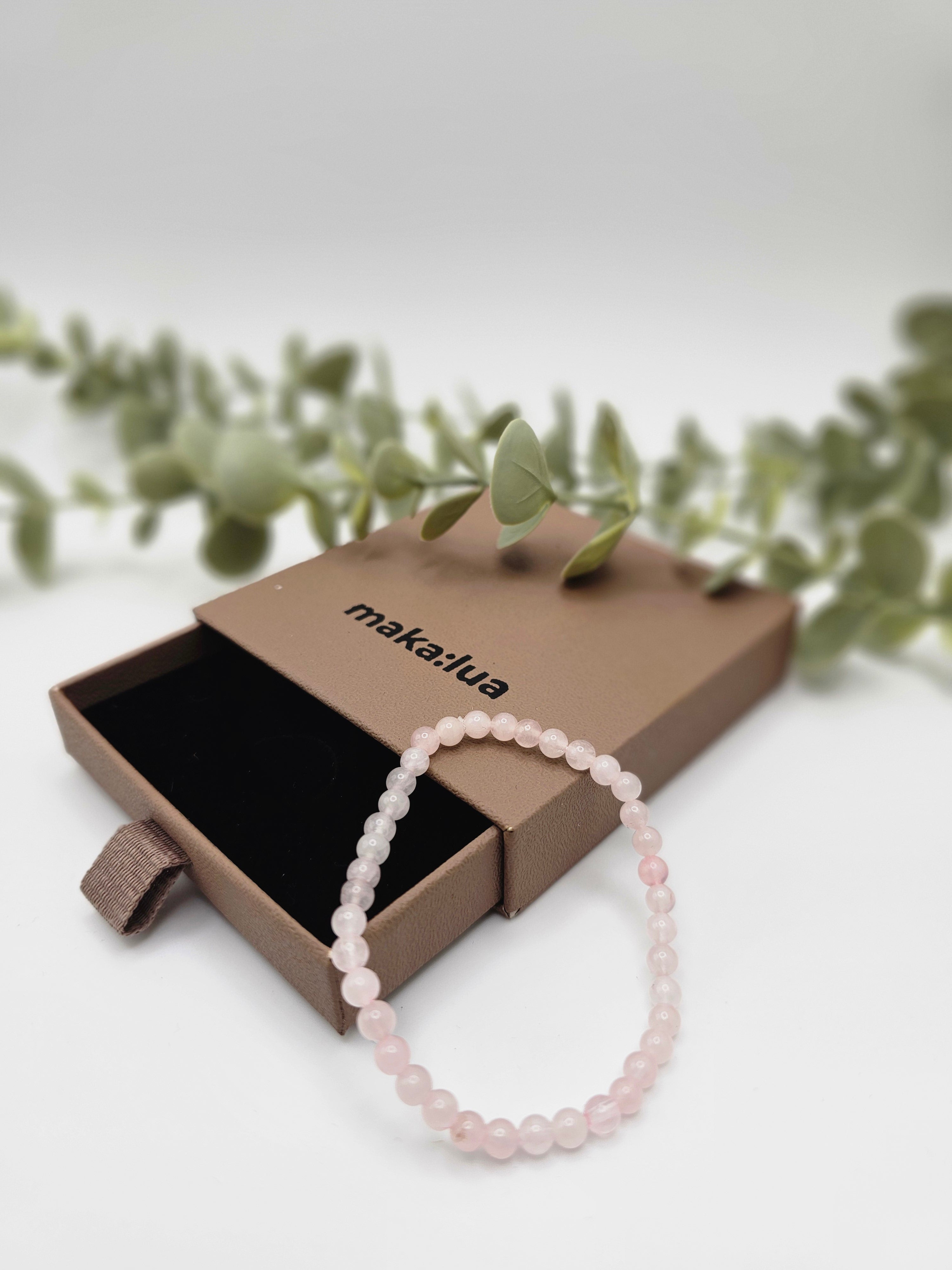 SOFTNESS - Rosenquarz Armband