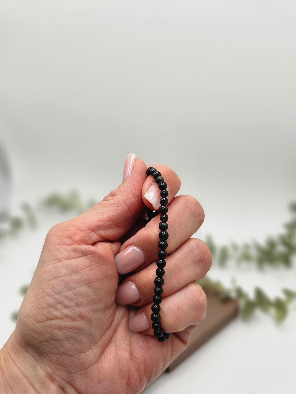 GROUNDED - Obsidian Armband