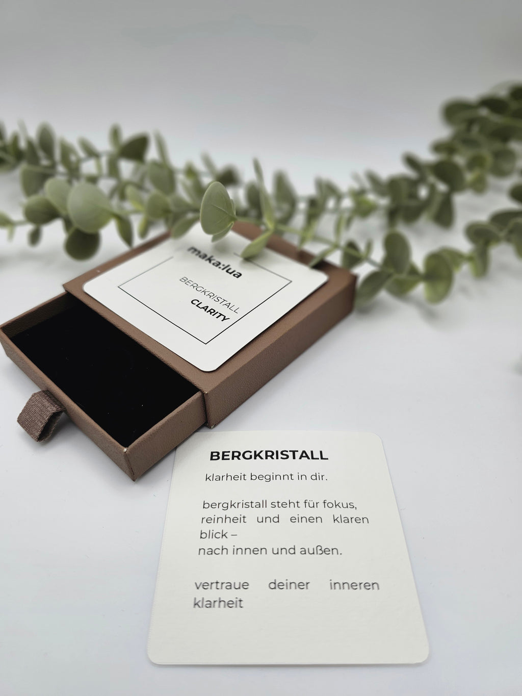 CLARITY – Bergkristall Armband