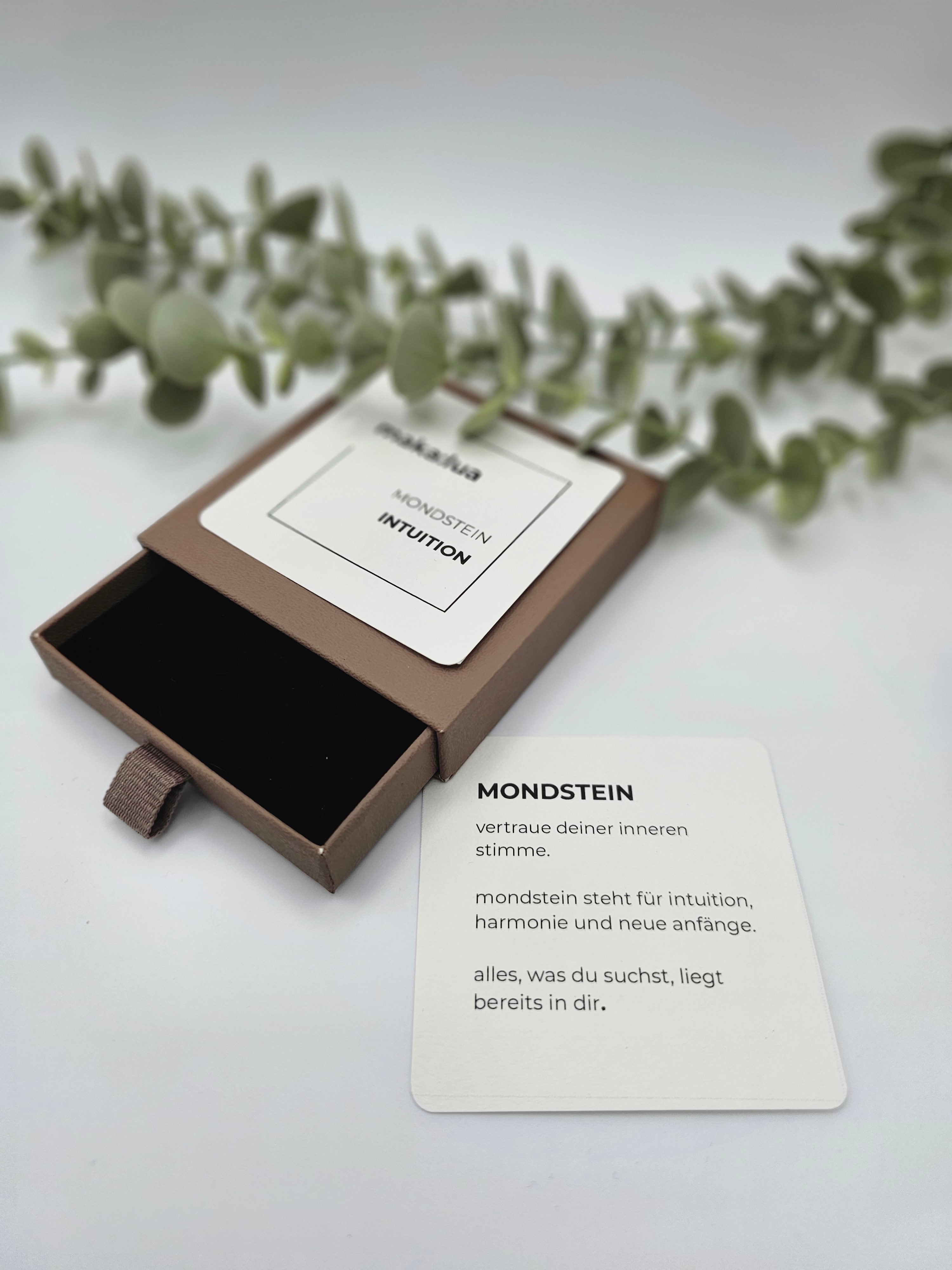INTUITION - Mondstein Armband